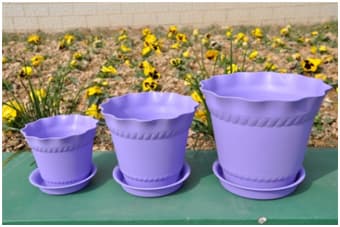 hot sale plastic flower pots for home